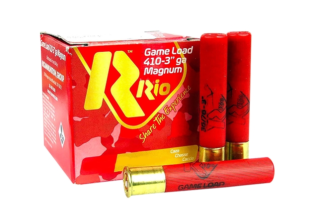 Picture of Rio Ammunition Heavy Field Shotshell .410 Ga, 3", 11/16Oz, #7.5, 1150 Fps, Max DR RCHV3675
