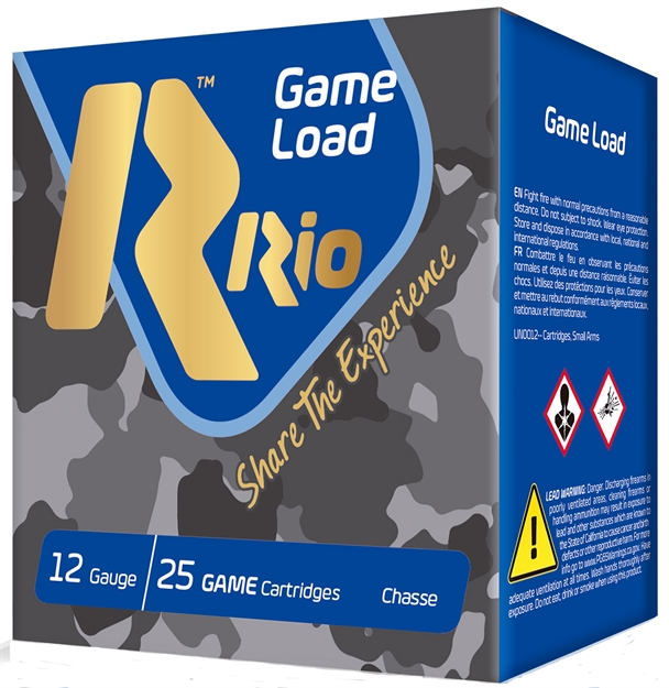 Picture of Rio Ammunition Sg326 Game Load Super Game High Velocity 12 Gauge 2.75" 1-1/8 OZ 6 Shot 25 Bx/ 10 CS