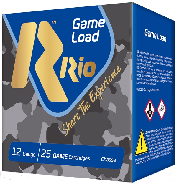 Picture of  Rio Ammunition Sg3275 Game Load Super Game High Velocity 12Gauge 2.75" 1 1/8Oz 7.5Shot 25 Per Box/10 Case