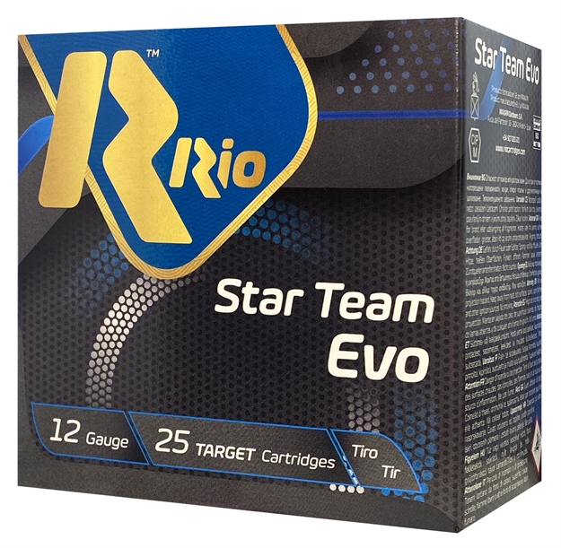 Picture of Rio Ammunition St32lr75 Star Team Evo Target Load 10 2.75" 1 1/8 OZ 8 Shot 7.5 Per Box/10 CS