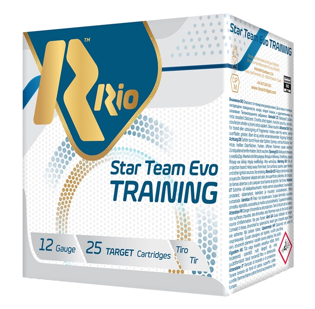 Picture of  Rio Ammunition Stt24lt8 Star Team Training 24 Light 12Gauge 2.75" 7/8Oz 8Shot 25 Bx/10 Case