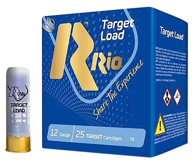Picture of  Rio Ammunition Tg369 Target Load High Velocity 12Gauge 2.75" 1 1/4Oz 9Shot 25 Per Box/10 Case