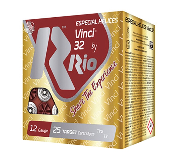 Picture of Rio Ammunition Vinci 32 Cork Wad 12G 2.75"1 1/8 OZ #8