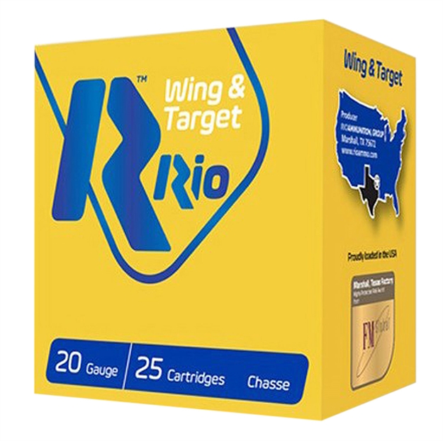 Picture of Rio Ammunition Wing & Tgt 20G 2.75" 3.00/ 7/8Oz #7.5 WT2075 18435101612040