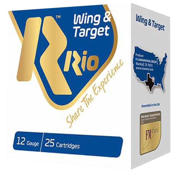 Picture of Rio Ammunition Wt2875 Wing & Target  12 Gauge 2.75" 1 OZ 7.5 Shot 25 Bx/ 10 CS