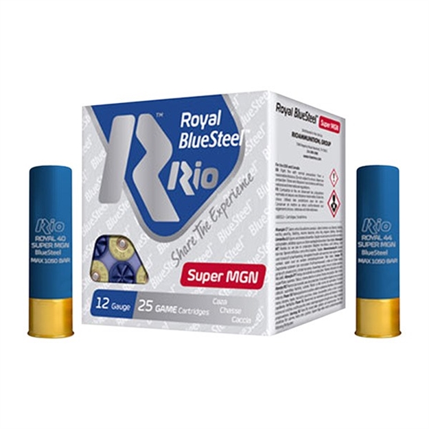 Picture of Rio Royal Bluesteel Super Mgn 44 12Ga 1 25Bx