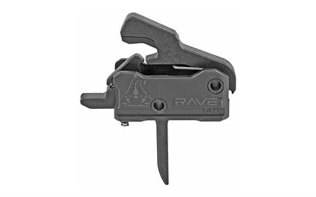 Picture of Rise Armament T017fblk Ra-140 Super Sporting Black Hardcoat Anodized Flat Trigger Single-Stage 3.50 Lbs Draw Weight Fits Ar-Platform Right Hand RAR140FAWP