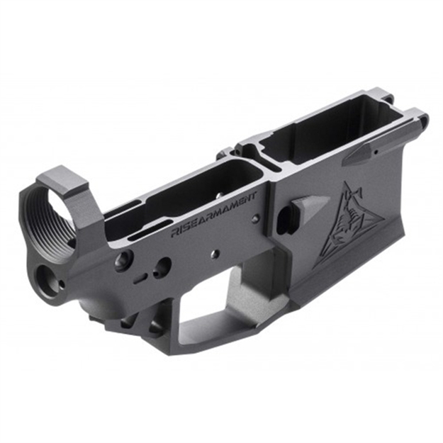 Picture of Rise Armament Receiver Stripped Lower Ripper Billet Black Ar-15