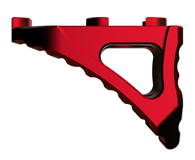 Picture of Rise Armament Ra030rr Micro Hand Stop  Skeletonized Rise Red Aluminum For M-Lok Handgaurd RA-030-RR 850011713570