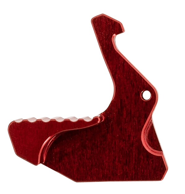 Picture of Rise Armament Ra212girr Extended Charging Handle Latch Ra-212 Rise Red Aluminum Fits Mil-Spec AR Charging Handles RA-212GI-RR