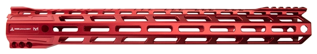 Picture of Rise Armament Handguard Skeletonized 13.5" M-Lok Rise Red Ar-15! RA905135RR