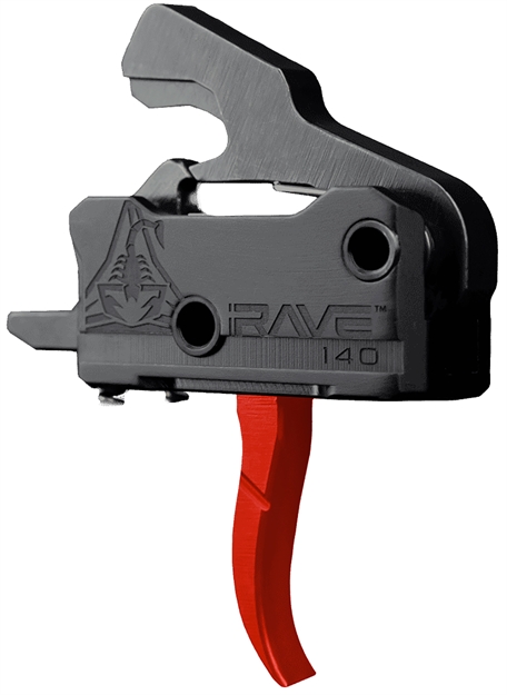 Picture of Rise Armament Trigger Rave 140 Sst Red 3.5Lb Ar-15 W/Anti Walk Pins T017-RED