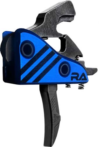 Picture of  Rise Armament Ra524defense Blitz Defense Single-Stage Hybrid With 4.50 Lbs Draw Weight, Blue Housing & Black Trigger For Ar-Platform, Includes Pins