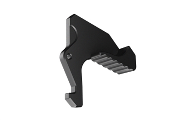 Picture of Rise Armament Ra212giblk Extended Charging Handle Latch Ra-212 Black Aluminum Fits Mil-Spec AR Charging Handles RA-212GI-BLK 850011713532
