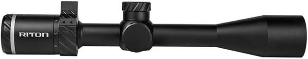 Picture of  Riton Optics 3P39as23 3 Primal Black 3-9X 40Mm 1" Tube Heavy Duplex Reticle