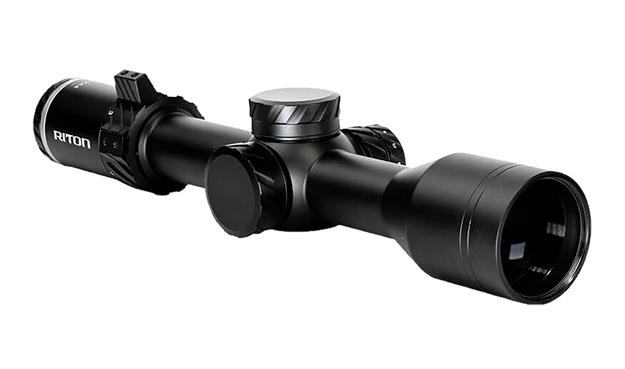 Picture of  Riton Optics 5P212asi24 5 Primal Black 2-12X 44Mm 30Mm Tube Illuminated Rdh Reticle 850041390741