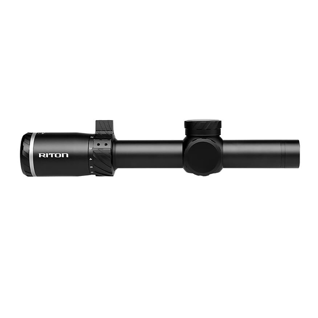 Picture of  Riton Optics 5T110lfi23 5 Tactix Black 1-10X24mm 30Mm Tube Illuminated 3Ot Reticle