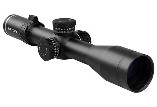 Picture of  Riton Optics 7C324asi23 7 Conquer Black 3-24X50mm 34Mm Tube Illuminated G7 Reticle 850041390161