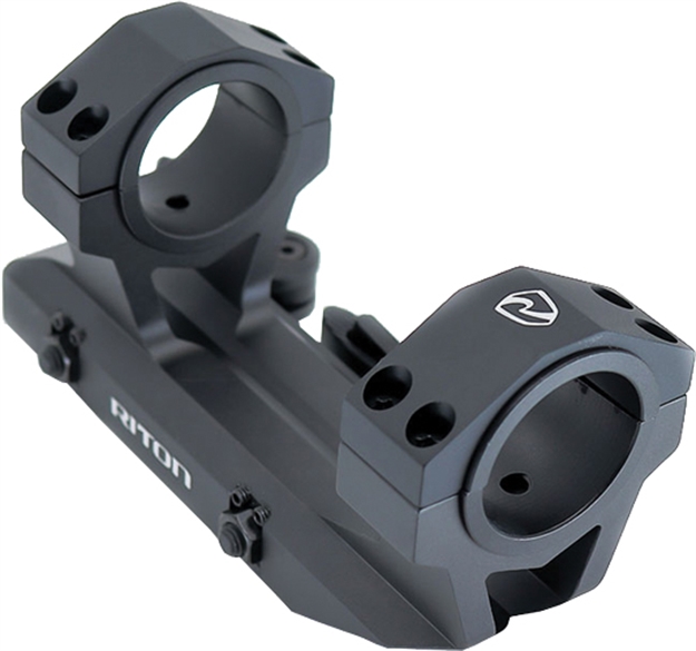 Picture of Riton Quick Detach Scope Mount For 30Mm And 1" Tube Black