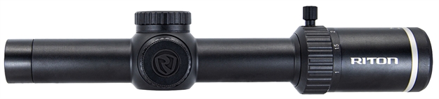 Picture of Riton X3 Tactix 1-8X24 (Black) Riflescope, Illuminated Reticle, Tube Diameter: 30Mm, Second Focal Plane 3T18ASI