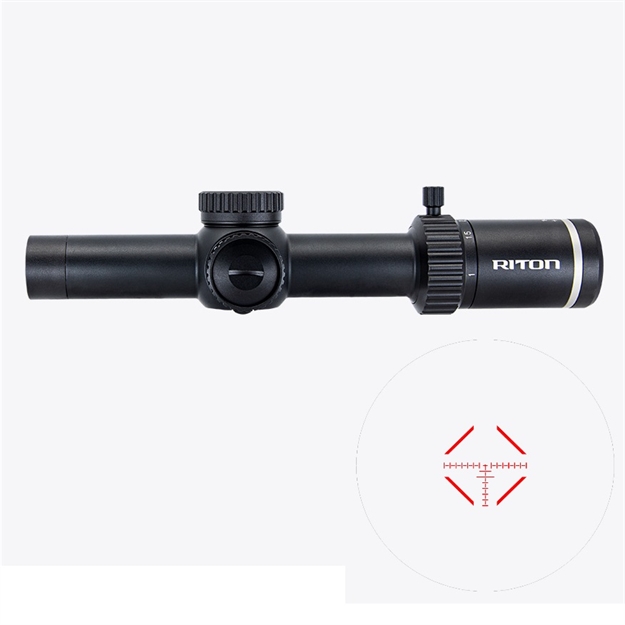 Picture of Riton Optics Riton  5 Tactix 1-6X24 Black Tact. Scope