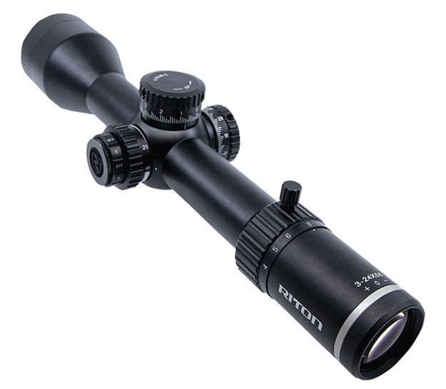 Picture of Riton X7 Conquer 3-24X56 (Black) Riflescope, Illuminated Reticle, Tube Diameter: 34Mm, First Focal Plane 7C324LFI