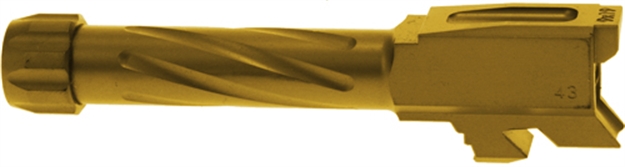 Picture of Rival Arms Arms Barrel For Glock 43 Gen 1 Threaded Gold RA20G302E