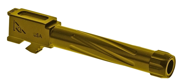 Picture of Rival Arms Barrel Glock 19 Gen5 V1 Gold    Threaded