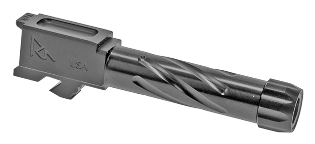 Picture of Rival Arms Ra20g602d Threaded V1 Fits Glock 26 Gen3-4 Stainless Pvd 416R Stainless Steel