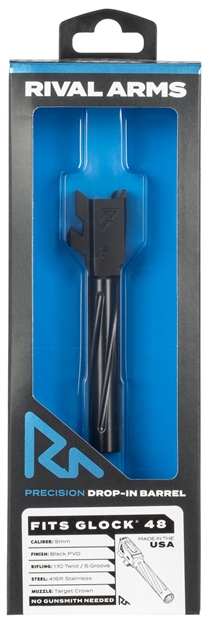 Picture of Rival Arms Ra20g801a Standard V1 Compatible With Glock 48 Black Pvd