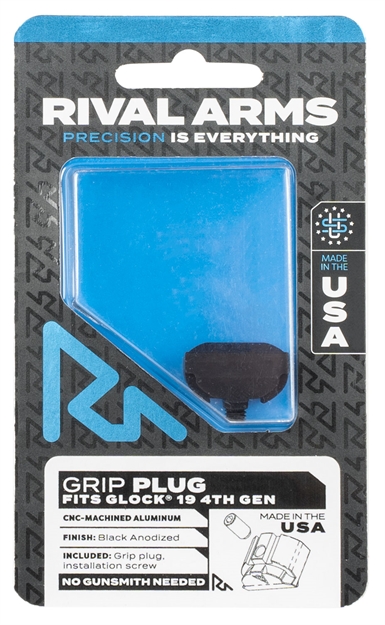 Picture of Rival Arms Grip Plug Glock 19 Gen4 Blk RA75G211A 788130028230