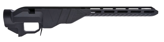 Picture of Rival Arms Ra90rm01a R-700 Precision Chassis System Black Anodized Aluminum Remington 700 SA