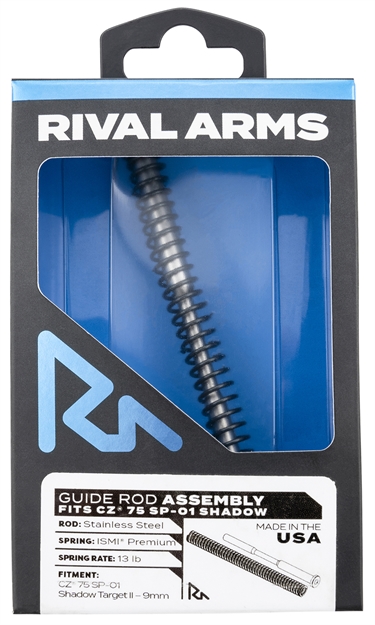 Picture of Rival Arms Rara50c201s Guide Rod Assembly Guide Rod Assembly CZ 75 Sp-01 Shadow Target II Black Stainless Steel RA-RA50C201S