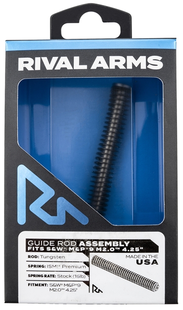 Picture of Rival Arms Rara50m201t Guide Rod Assembly Guide Rod Assembly Tungsten For S&W M&P-9 (4.25") RA-RA50M201T 788130031810