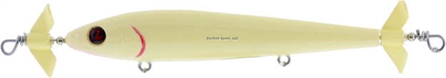 Picture of River2sea Chris Lane Lane Changer Topwater Prop Bait, 6", 7/16Oz, Bone