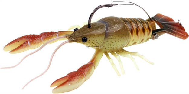 Picture of River2sea Dahlberg Clackin' Crayfish 90, Olive, 3/4 Oz, 2 3/4In, River2sea (Bn) 2X Strong 3/0, Sinking