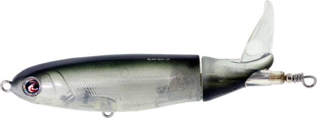 Picture of River2sea Whopper Plopper 130, Phantom Shad, 1 3/8Oz, 5In, Two River2sea (Bn) 4X Strong Treble #2, Rattles, Top Water