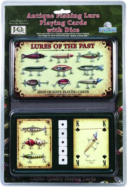 Picture of Rivers Edge Antique Lure Cards IN Gift Tin 1572