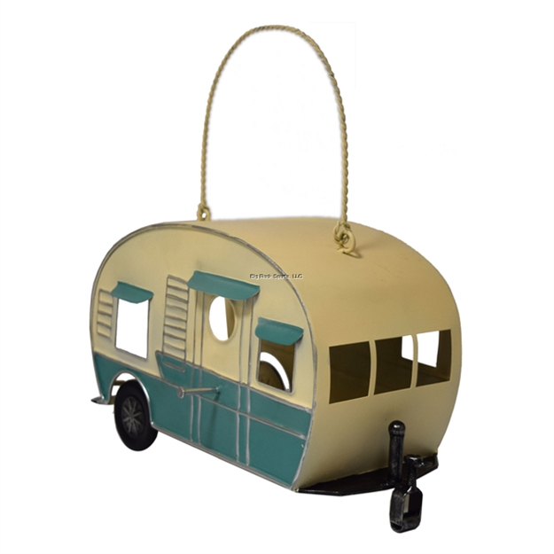 Picture of Rivers Edge Birdhouse - RV Turquoise/White