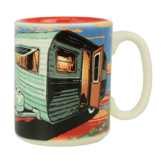 Picture of Rivers Edge Ceramic Mug 16Oz - Happy Place