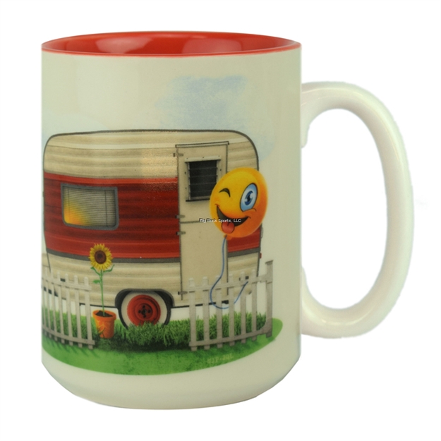Picture of Rivers Edge Ceramic Mug 16Oz - Trailer Hood