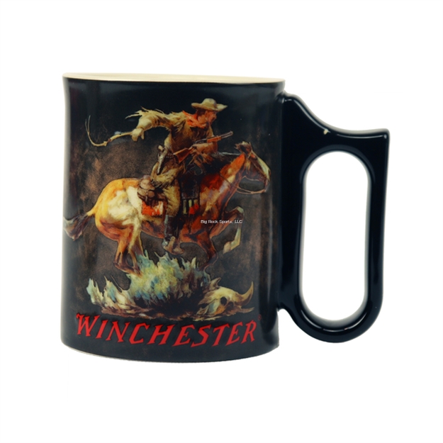 Picture of Rivers Edge Ceramic Mug 3D 15Oz - Winchester Horse/Rider