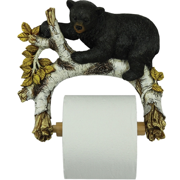 Picture of Rivers Edge Cute Bears Wall Mount Toilet Paper Holder