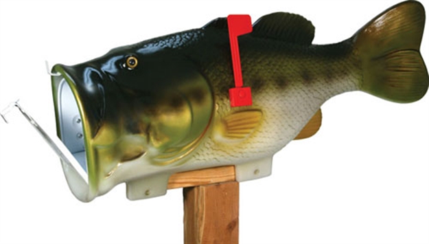 Picture of Rivers Edge Giant Bass Mailbox Exclusive Color 35" Long