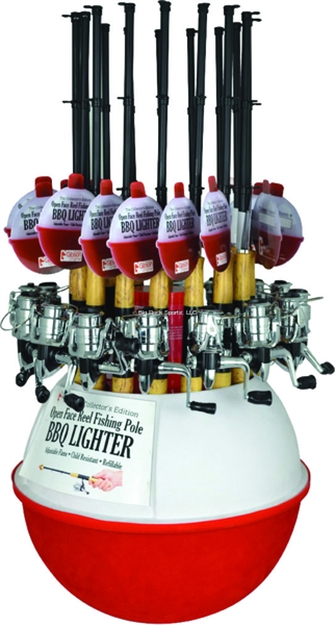 Picture of River's Edge Gifts Bbq Lighter  - Spinning Combo