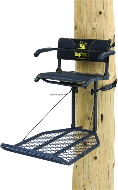 Picture of River's Edge Gifts Big Foot XL Lounger Hang-On Treestand 300Lb Capacity Built IN Footrest Padded Armrests