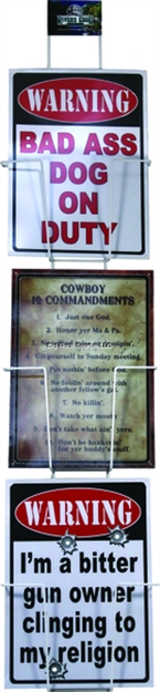 Picture of River's Edge Gifts Display - Metal Sign (12 X 17)