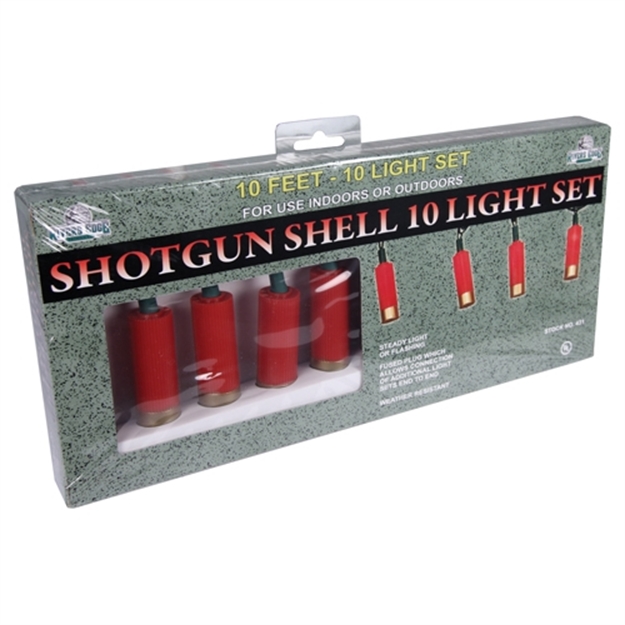 Picture of River's Edge Gifts Edge 10 PC Shotgun Led Shell Decorative Party Lights