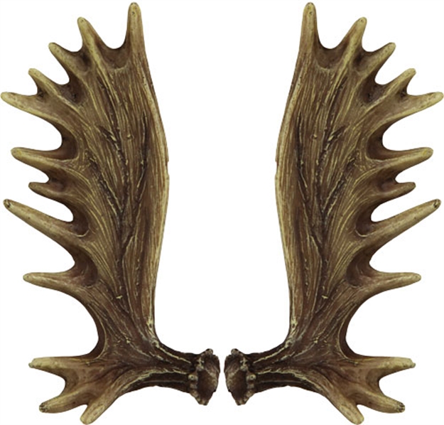 Picture of River's Edge Gifts Edge Moose Antler 3" Drawer/Cabinet Pull 2-Pack