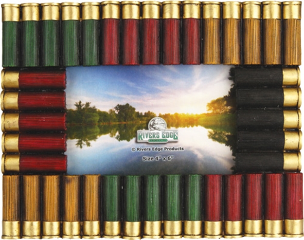 Picture of River's Edge Gifts Edge Shotshell 4X6 Picture Frame